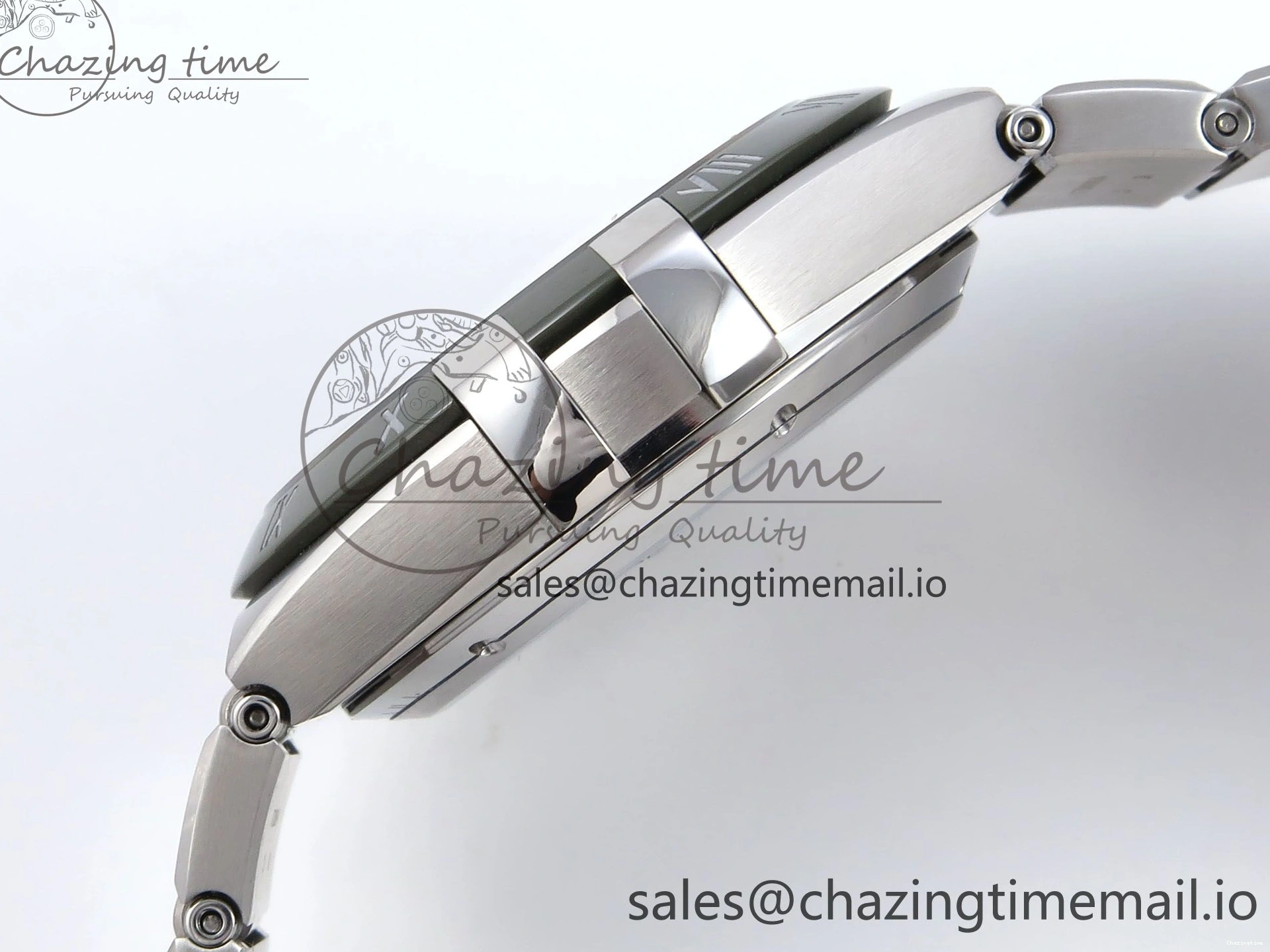 0214 Classic Constellation 41mm SS ASWF 1:1 Best Edition Green Dial on SS Bracelet A 7697